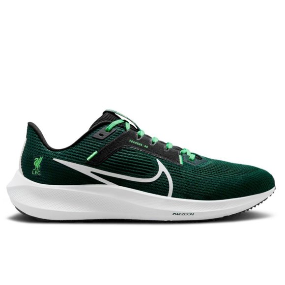 NIKE AIR PEGASUS 40 LIVERPOOL FC GREEN MEN\'S Size 6.5 = Women\'s Size 8 NEW main image 7
